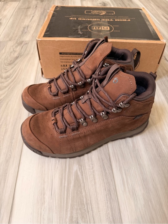 Oboz Bozeman Mid B-Dry Waterproof Hiking Boots Brown Men’s Size 8 EU 41 main image 6